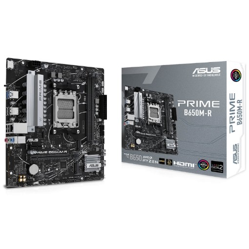 Изображение Материнская плата Asus PRIME B650M-R Micro-ATX.