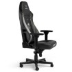 Изображение Игровое кресло Noblechairs HERO Team Heretics Edition черного цвета.