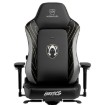 Изображение Игровое кресло Noblechairs HERO Team Heretics Edition черного цвета.