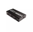 תמונה של מפצל HDMI 4K Gold Touch HDMI-4K-SP2 עם 2 יציאות בצבע שחור