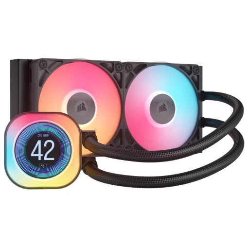 Изображение Кулер для процессора Corsair iCUE LINK TITAN 240 RX LCD AIO.