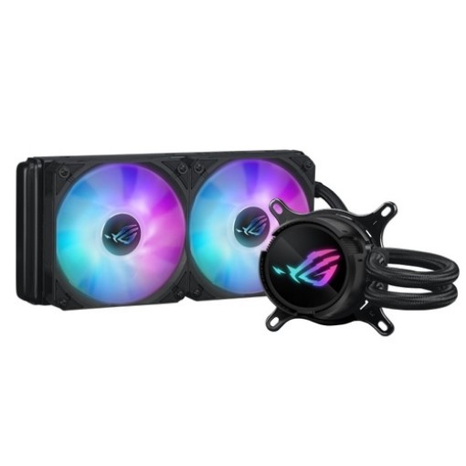 Изображение Кулер с жидким охлаждением ROG Strix LC III 240 ARGB от ASUS.