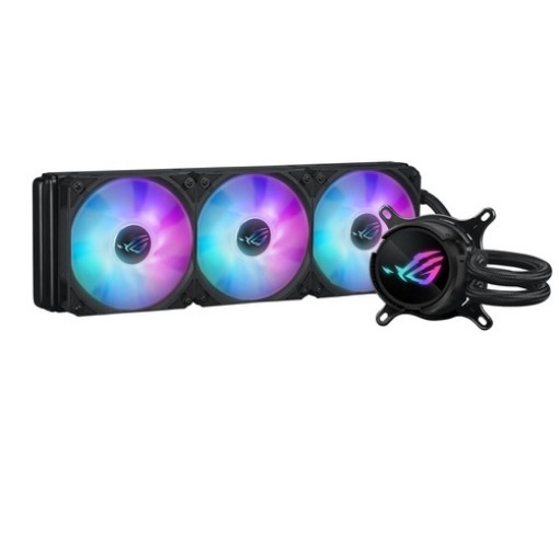 Изображение Кулер с жидким охлаждением ROG Strix LC III 360 ARGB от ASUS.