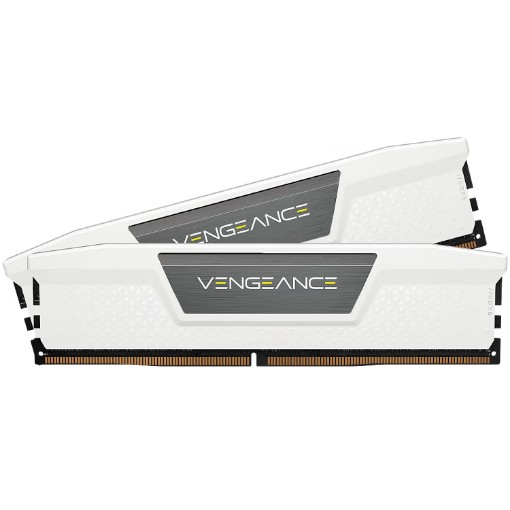 Изображение Оперативная память для компьютера Corsair Vengeance DDR5 64GB (2x32GB) 6000 CL30 CMK64GX5M2B6000Z30W черного цвета.