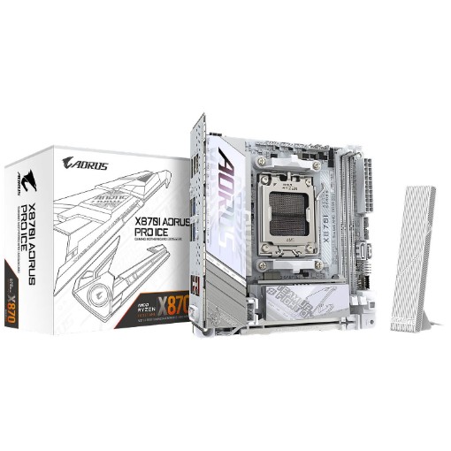 Изображение Материнская плата GIGABYTE X870I AORUS PRO ICE.