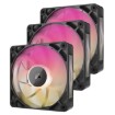 Изображение Вентилятор для корпуса Corsair iCUE LINK RX120 MAX RGB 120mm 3xFans CO-9051034-WW черного цвета.
