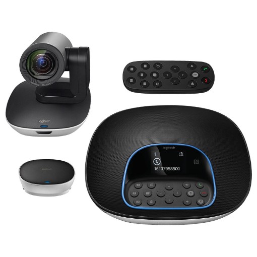 Изображение Система видеозвонков для конференц-залов Logitech GROUP CC3500E.