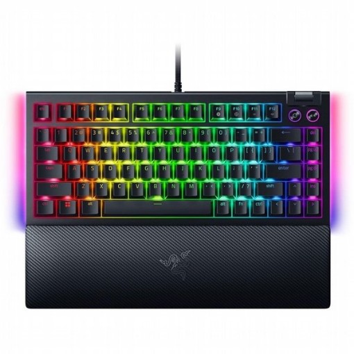 תמונה של מקלדת גיימינג מכנית Razer Blackwidow V4 75% Hot Swappable