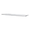 Picture of Apple Magic Keyboard with Touch ID and numeric keypad in white/silver color.