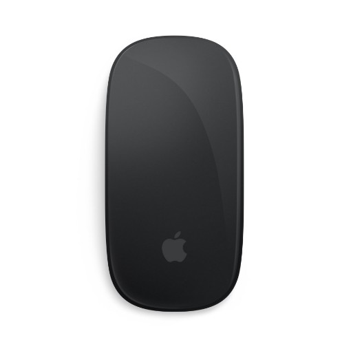 Picture of Apple Magic Mouse in black with touch surface USB-C.
