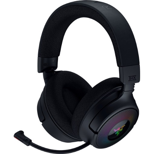 Изображение Беспроводные игровые наушники Razer Kraken V4 черного цвета.