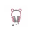 Изображение Беспроводные игровые наушники Razer Kraken Kitty V2 Pro розового цвета.