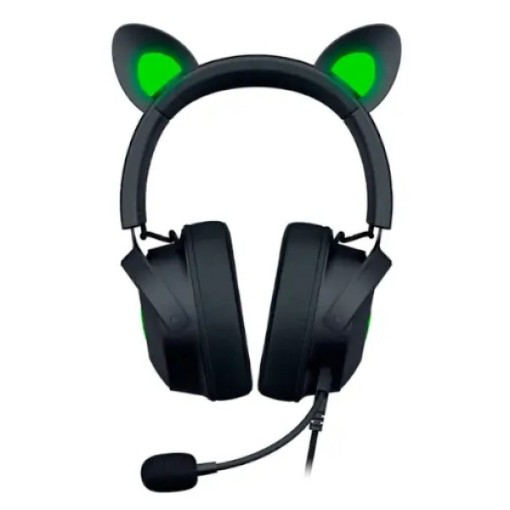 תמונה של אוזניות גיימינג Razer Kraken Kitty V2 Pro בצבע שחור