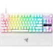 תמונה של מקלדת גיימינג Razer Huntsman V3 Pro Tenkeyless בצבע לבן