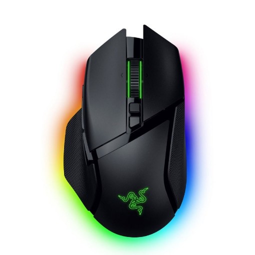 תמונה של עכבר גיימינג אלחוטי Razer Basilisk V3 35K RGB בצבע שחור