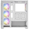 Picture of Antec CX300 ARGB computer case in white color.