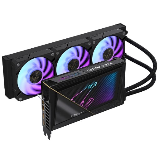 Изображение Видеокарта Gigabyte AORUS GeForce RTX 5090 XTREME WATERFORCE 32G.