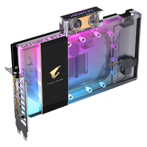 Изображение Видеокарта Gigabyte AORUS GeForce RTX 5090 XTREME WATERFORCE WB 32G.