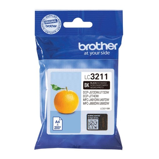 תמונה של Brother מילוי ברדר שחור LC-3211BK J5720