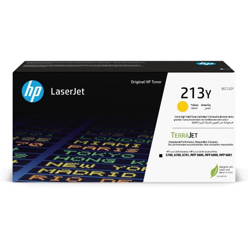תמונה של טונר 213Y HP צהוב W2132Y MFP 5800