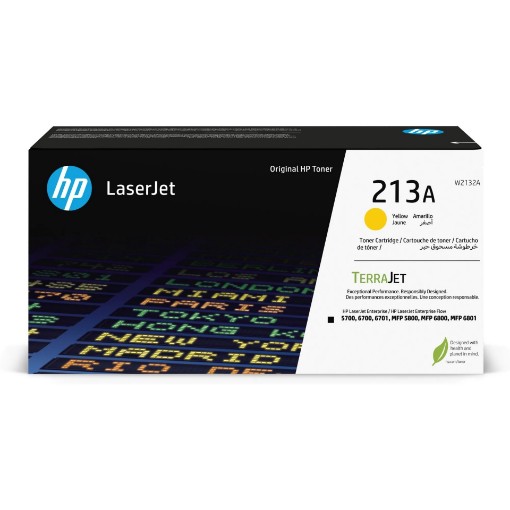 תמונה של טונר 213A HP צהוב W2132A MFP 5800