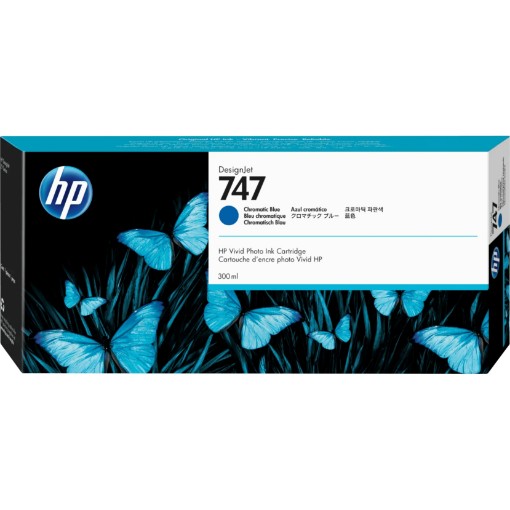 תמונה של מילוי HP 747 כחול כרומטיק P2V85A Z9 300ml