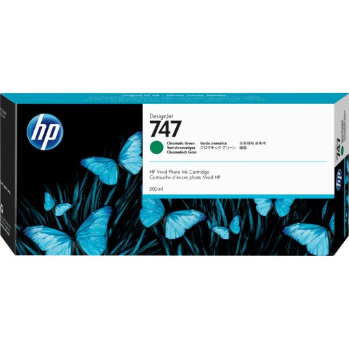 תמונה של מילוי HP 747 ירוק כרומטיק P2V84A Z9 300ml