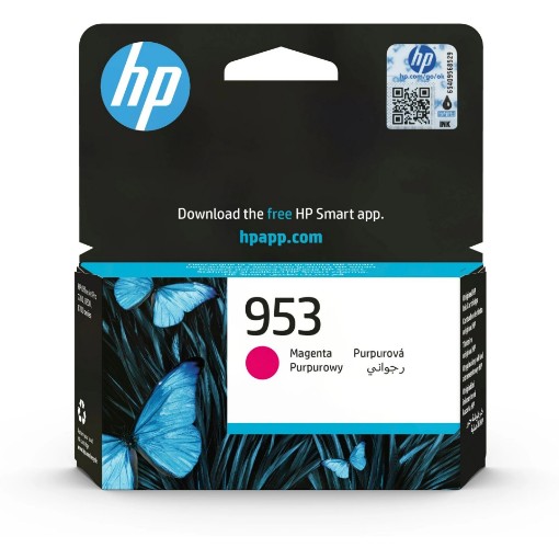 Изображение HP картридж чернил 953 магента F6U13AE 8710/8720.