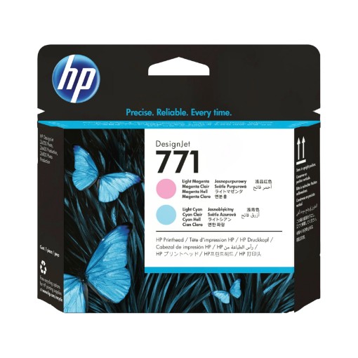 Изображение HP голова д' 771 розовая/голубая Z-6200 м' CE019A.
