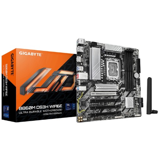 Изображение Материнская плата GIGABYTE B860M DS3H WIFI6E.