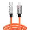 תמונה של כבל CABLETIME USB-C 240W Charging Cable 1m - Orange