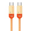 תמונה של כבל CABLETIME USB-C 60W Charging Cable 1m - Orange