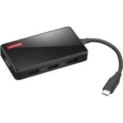 Изображение Мобильная док-станция Lenovo 100 USB-C Travel Dock.