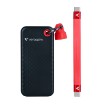 Изображение Портативный SSD Verbatim Pocket SSD объемом 2TB с брелоком - черный/красный.