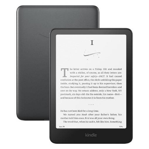 Picture of Amazon Kindle Paperwhite Signature Edition 32GB Wi-Fi in black color.