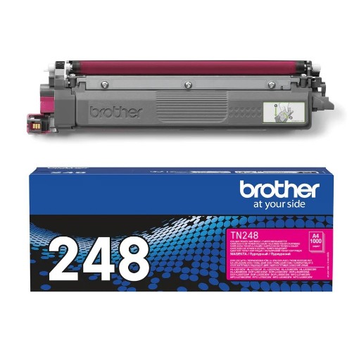 תמונה של טונר מקורי Brother TN-248M בצבע מג'נטה למדפסת MFC-L3740