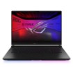 Изображение Игровой ноутбук ASUS ROG Strix SCAR 18 G835LX-SA055 размером 18" черного цвета.