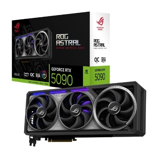 Изображение Видеокарта ASUS GeForce RTX 5090 ROG Astral OC 32GB GDDR7.