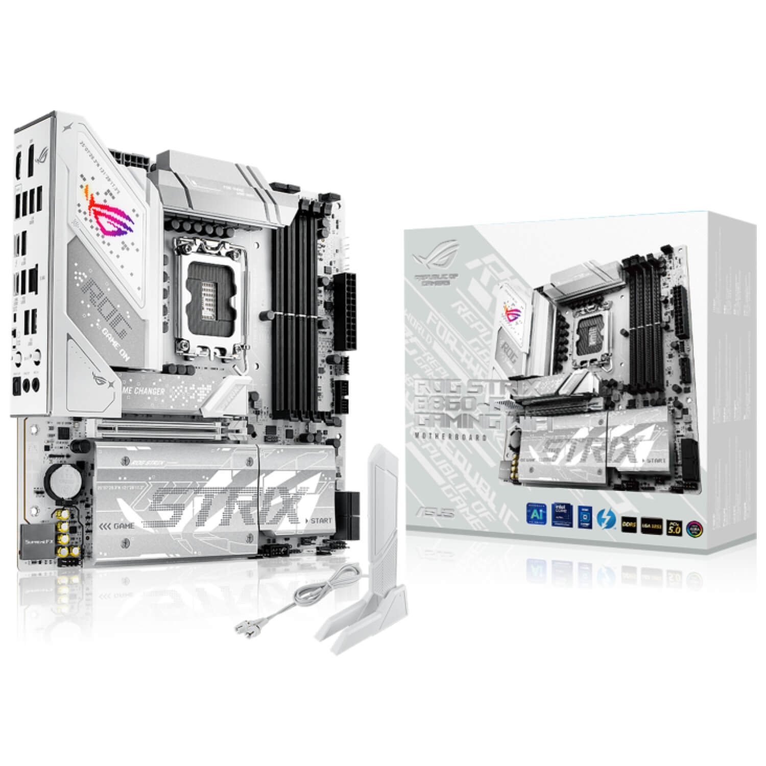 Материнская плата для игр ASUS ROG STRIX B860-G GAMING WIFI. - 1PC.co.il
