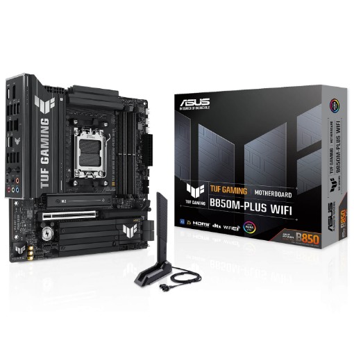Изображение Материнская плата для игр ASUS TUF GAMING B850M-PLUS WIFI.
