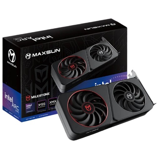 Изображение Видеокарта MAXSUN Intel Arc B580 Milestone 12G.