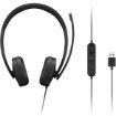 Изображение Наушники LENOVO USB-A проводные стереогарнитура Gen 2 4XD1P83425.