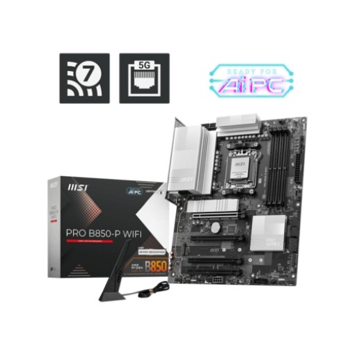 Изображение Материнская плата MSI PRO B850-P WIFI ATX.