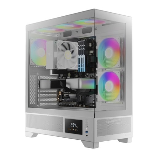 Изображение Корпус компьютера GAMDIAS ATLAS M1 WHITE.