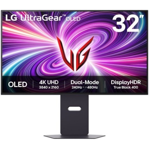 תמונה של מסך מחשב גיימינג "LG 32GS95UV-B UltraGear OLED 32 - צבע שחור
