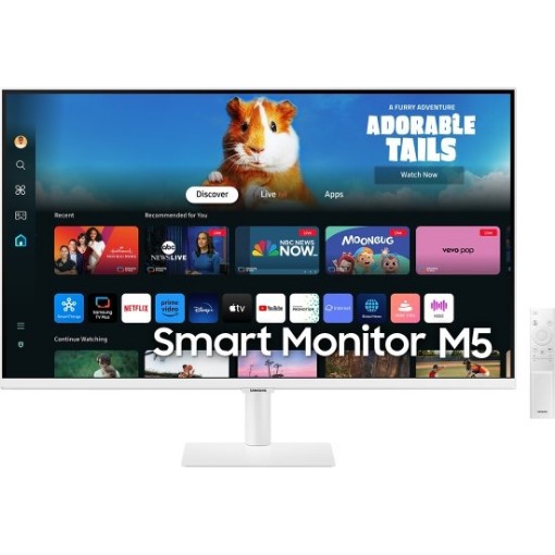 Picture of Smart Monitor "Samsung S32DM501EM FHD LED VA 31.5 - White color.