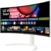 תמונה של מסך מחשב חכם קעור LG 34SR65QC-W MyView 34" WQHD VA - צבע לבן