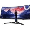 Изображение Изогнутый монитор Lenovo Legion R34w-30 WQHD Ultrawide 180Hz WLED VA 34" 67C7GACBIS - черный.
