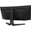 Изображение Изогнутый монитор Lenovo Legion R34w-30 WQHD Ultrawide 180Hz WLED VA 34" 67C7GACBIS - черный.