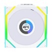 תמונה של מאוורר Lian-Li UNI SL Wireless LCD 120mm Reverse White Fan 12RSLLCD1W1W